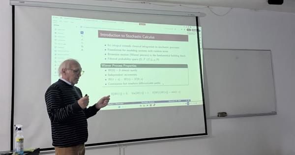 Seminar Entitled "Stochastic Analysis"