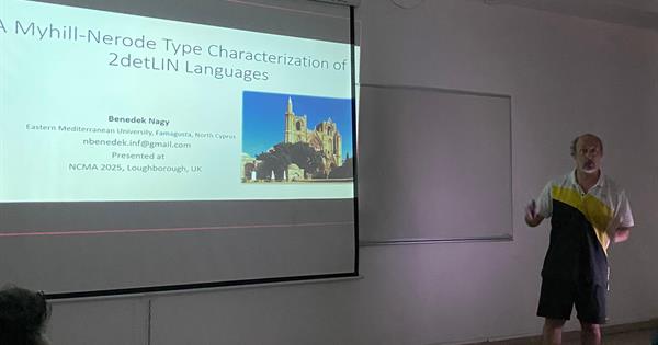 Seminar Entitled “2-head finite automata and 2detLIN”